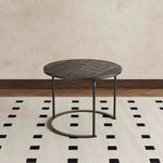 Stylish Acrylic Stainless Steel Coffee Table Set - Modern Nesting Tables for Living Room Decor hmsf-4668