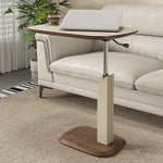 Adjustable Modern Tea Table with Multi-layer Board & Synthetic Leather Design for Living Room Comfort hmx-5091