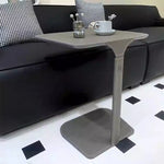 Sleek Modern Coffee Table with Synthetic Leather and Stainless Steel Frame - Perfect for Any Living Space hmx-5094