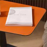 Stylish Modern Synthetic Leather Tea Table - Compact & Chic Side Table for Living Room or Bedroom hmx-5095