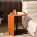 Stylish Modern Synthetic Leather Tea Table - Compact & Chic Side Table for Living Room or Bedroom hmx-5095