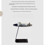 Modern Tempered Glass and Stainless Steel Tea Table - Sleek, Stylish Accent for Your Living Room hmx-5101