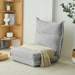 Cozy Corduroy Floor Chair with Backrest | Stylish and Comfortable Seating Solution for Living Room and Bedroom hmy-3337