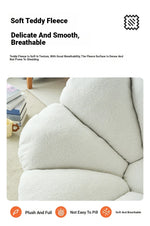 Stylish Cream Bean Bag Lazy Sofa - Cozy Oversized Chair for Ultimate Relaxation hmy-3339