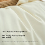 Luxury Leathaire Chair with Comfort Cushions and Elegant Design hmy-3342