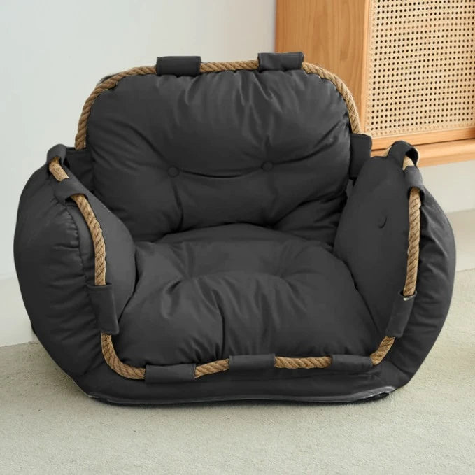 Luxury Leathaire Chair with Comfort Cushions and Elegant Design hmy-3342