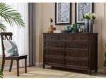 Elegant Solid Wood Pine Cabinet with Multi-layer Board – Stylish Storage Solution for Any Room hmy-4994