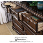 Elegant Solid Wood Pine Cabinet with Multi-layer Board – Stylish Storage Solution for Any Room hmy-4994