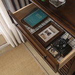 Solid Wood Pine Multi-Layer Cabinet - Elegant 5-Drawer Storage Chest for Home Décor hmy-4995