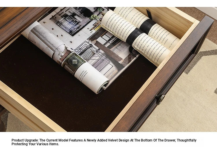 Solid Wood Pine Multi-Layer Cabinet - Elegant 5-Drawer Storage Chest for Home Décor hmy-4995
