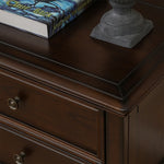 Elegant Solid Wood Pine TV Cabinet with Multi-Layer Board - Stylish Storage Solution for Living Room hmy-4996