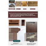 Elegant Solid Wood Pine TV Cabinet with Multi-Layer Board - Stylish Storage Solution for Living Room hmy-4996