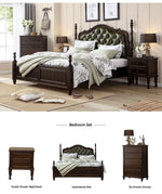 **Elegant Solid Pine Wood Bedside Cupboard with 2 Drawers - Timeless Nightstand for Your Bedroom** hmy-4997