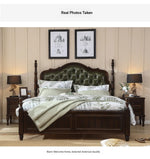 **Elegant Solid Pine Wood Bedside Cupboard with 2 Drawers - Timeless Nightstand for Your Bedroom** hmy-4997