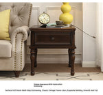 Elegant Solid Pine Coffee Table with Drawer - Classic Home Furniture for Stylish Living Rooms hmy-4999