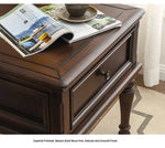 Elegant Solid Pine Coffee Table with Drawer - Classic Home Furniture for Stylish Living Rooms hmy-4999