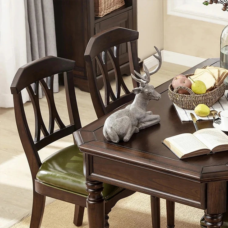 Elegant Solid Wood Pine Dining Chair with Multi-layer Board - Stylish and Durable for Home or Dining Room Furniture hmy-5002