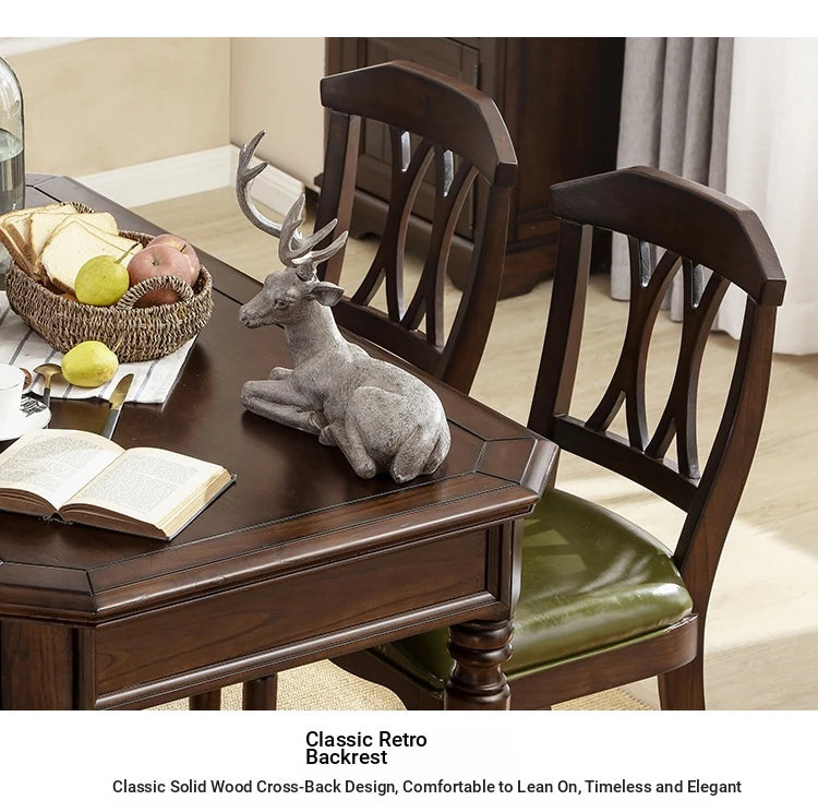 Elegant Solid Wood Pine Dining Chair with Multi-layer Board - Stylish and Durable for Home or Dining Room Furniture hmy-5002