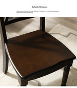 Elegant Solid Wood Pine Dining Chair - Stylish Multi-Layer Design for Modern Home Decor hmy-5003