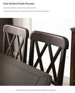 Elegant Solid Wood Pine Dining Chair - Stylish Multi-Layer Design for Modern Home Decor hmy-5003