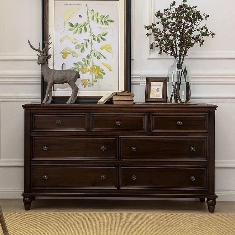Elegant Solid Pine Multi-Layer Cabinet with Ample Storage – Perfect for Home Decor hmy-5005