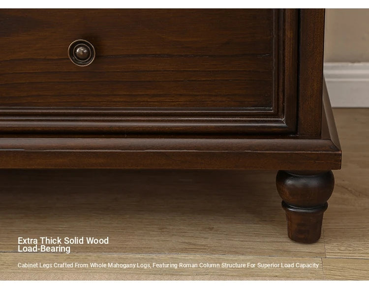 Elegant Solid Pine Multi-Layer Cabinet with Ample Storage – Perfect for Home Decor hmy-5005