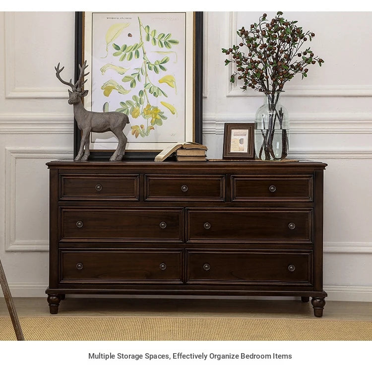 Elegant Solid Pine Multi-Layer Cabinet with Ample Storage – Perfect for Home Decor hmy-5005