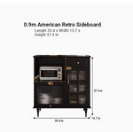 Elegant Solid Wood Cabinet with Glass Doors - Modern Storage Solution for Home Décor hmz-4944