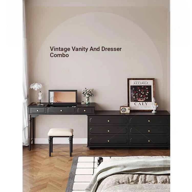 Stylish Gray Cabinet with Gold Accents - Elegant Storage Solution for Home Decor hmz-4946