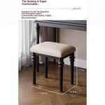 Elegant Makeup Table with Glass Top - Stylish Storage Solution for Your Beauty Essentials hmz-4947