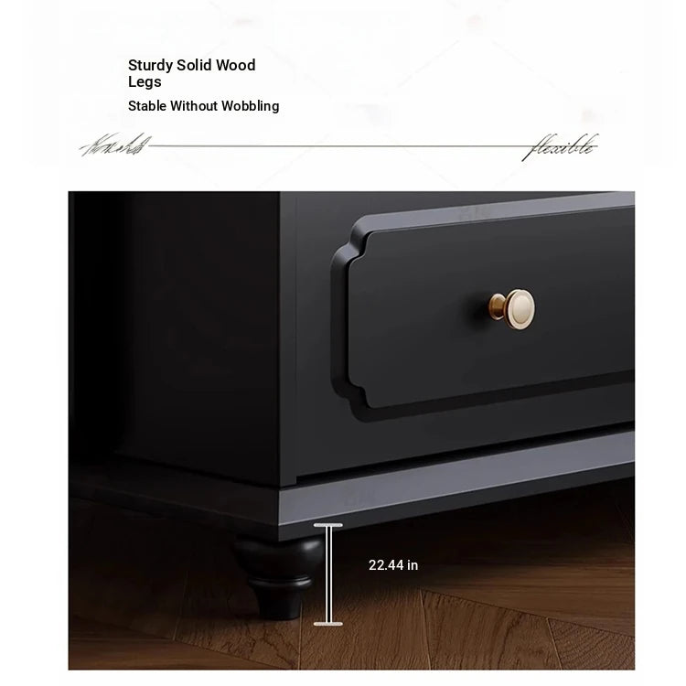 Chic Solid Wood Storage Rack with Hanging Rod and Drawer for Stylish Organization hmz-4949