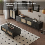 Stylish Solid Wood Tea Table with Tempered Glass Top - Perfect for Modern Living Rooms hmz-4950