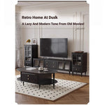 Stylish Solid Wood Cabinet with Glass Doors – Elegant Storage Solution for Modern Homes hmz-4956