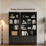 Elegant Solid Wood Cabinet with Shelves and Drawers - Perfect for Home and Office Storage hmz-4958