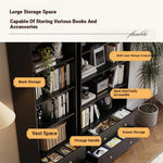 Elegant Solid Wood Cabinet with Shelves and Drawers - Perfect for Home and Office Storage hmz-4958