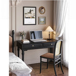 Stylish Solid Wood Desk with Drawer - Elegant Home Office Furniture hmz-4959