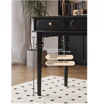 Stylish Solid Wood Desk with Drawer - Elegant Home Office Furniture hmz-4959