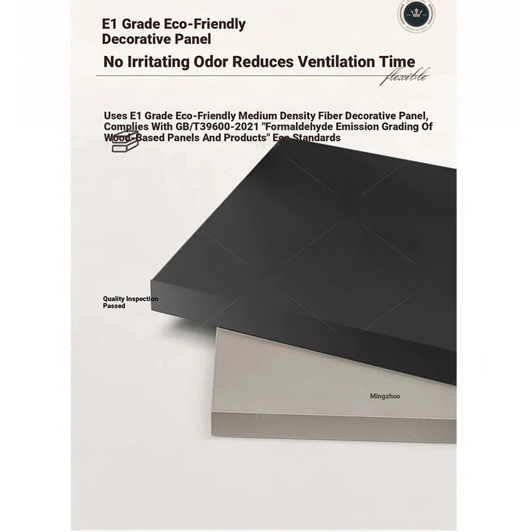 Elegant Solid Wood Makeup Table with Glass Mirror - Stylish Vanity with Spacious Storage for Beauty Essentials hmz-4960