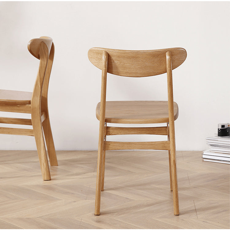 Stunning Oak Wood Chair in Natural Finish – Enhance Your Home Décor hmzj-806