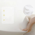 Stylish Leathaire Lounger with Ash Wood Frame and Modern Design hns-4119