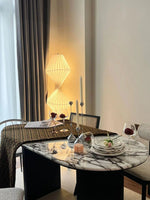 Modern Sintered Stone Dining Table with Marble Finish - Stylish Multi-layer Board Design for Elegant Dining Experiences hny-5221