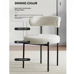 Stylish Solid Wood Dining Chair with Soft Cushion for Modern Interiors hny-5222