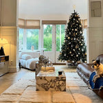 Elegant Sintered Stone Multi-Layer Side Table for Modern Living Rooms - Stylish and Durable Coffee Table hny-5224