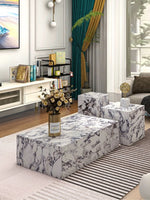 Elegant Sintered Stone Multi-Layer Side Table for Modern Living Rooms - Stylish and Durable Coffee Table hny-5224