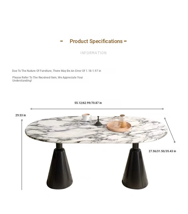 Elegant Multi-Layer Board Dining Table with Sintered Stone Top – Modern Round Design for Stylish Dining Spaces hny-5225