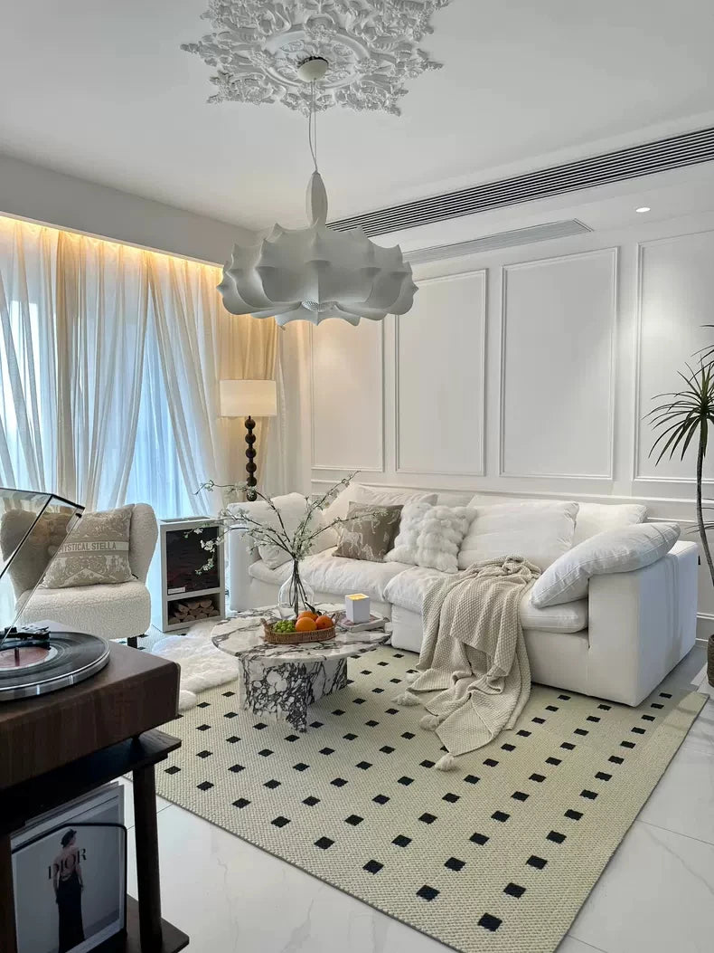 Stylish Sintered Stone Coffee Table – Modern Marble Design for Elegant Living Rooms! hny-5227