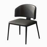 Stylish Synthetic Leather Dining Chair for Modern Interiors - Comfortable and Sleek Design hny-5231