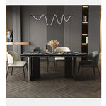 Stylish Synthetic Leather Dining Chair for Modern Interiors - Comfortable and Sleek Design hny-5231