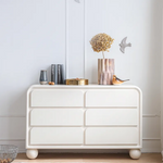 White Oak Pine Multi-Layer Board Cabinet - Modern Minimalist Storage Solution hqlw-4027