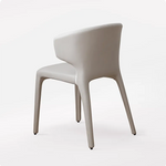 Stylish Synthetic Leather Dining Chairs for Modern Home Decor hqlw-4042